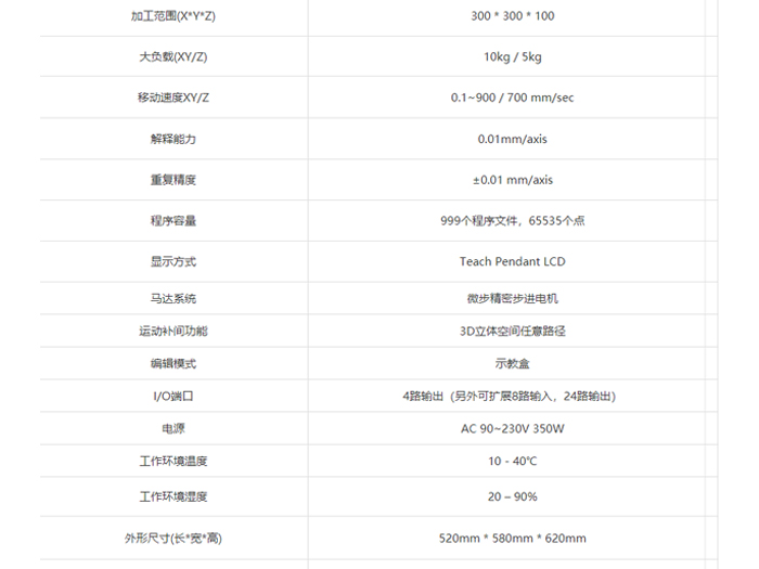 導電膠點膠機參數(shù)